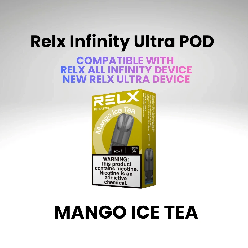 relx pods china Ultra Pod VUSE SOLO pod system Flavor:BLUE ICY Vape Shop Brisbane Guide